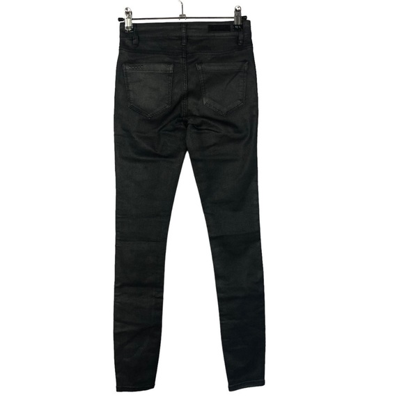 BlankNYC The Bond Black Coated Skinny Jeans 24 - Picture 3 of 4